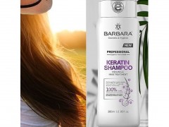 شامپو کراتینه مناسب انواع مو باربارا BARBARA