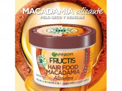 ماسک موی 3 کاره گارنیر فرکتیس مدل Hair Food Macadamia Mask حجم 390 میل