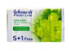 صابون جانسون Johnsons مدل Grape Seed Oil حجم 125 گرم