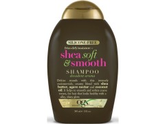 شامپو بدون سولفات ضد وز شی باتر او جی ایکس Ogx Shea Soft and Smooth حجم 385 میلی لیتر