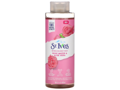 شامپو بدن گل رز و آلوورا سینت ایوز St.Ives حجم 473 میلی لیتر