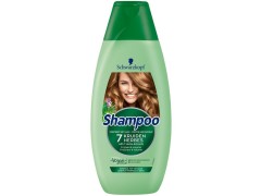 شامپو هفت گیاه شوارزکف مناسب موهای نرمال تا چرب حجم 400 میل ا SCHWARZKOPF 7 KRAUTER SHAMPOO