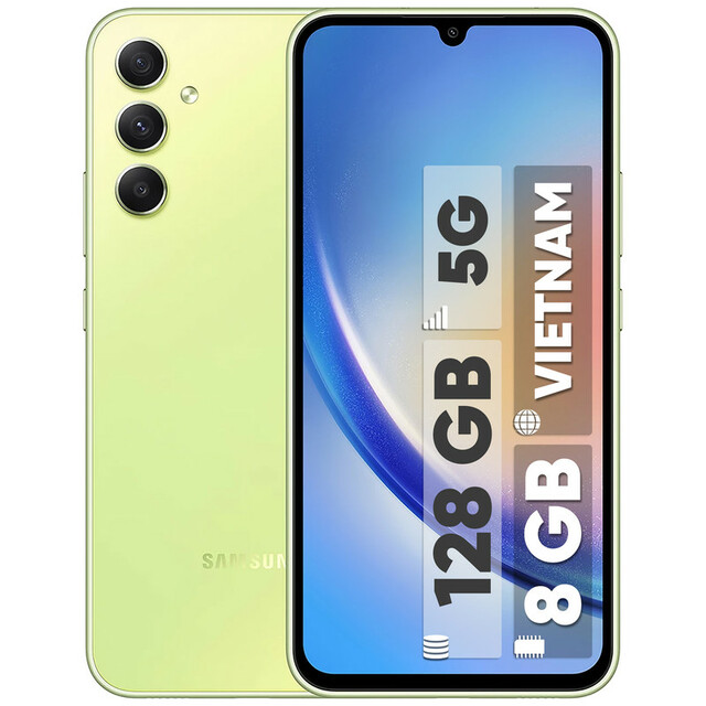 گوشی موبایل سامسونگ مدل Galaxy A34 5G دو سیم کارت ظرفیت 128 گیگابایت و رم 8 گیگابایت - ویتنام