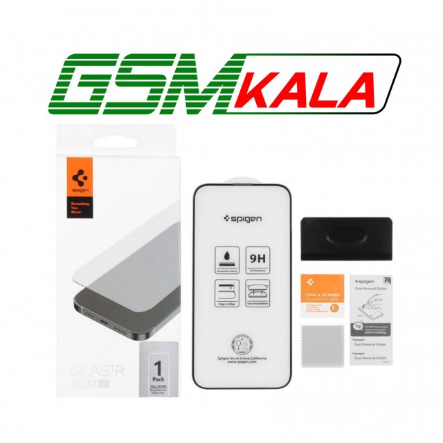 گلس شیشه ای Spigen GLASTR Slim HD مدل Apple iPhone 16 Pro Max