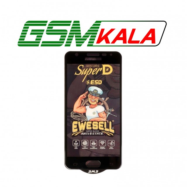 گلس شیشه ای Full Cover Super D Esd Ewesell مدل Samsung Galaxy J5 Prime - G570