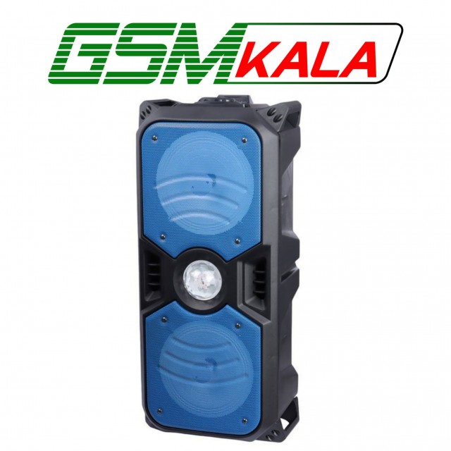 اسپیکر چمدانی بلوتوثی گریت نایس GTS-2075 + میکروفون و ریموت کنترل
