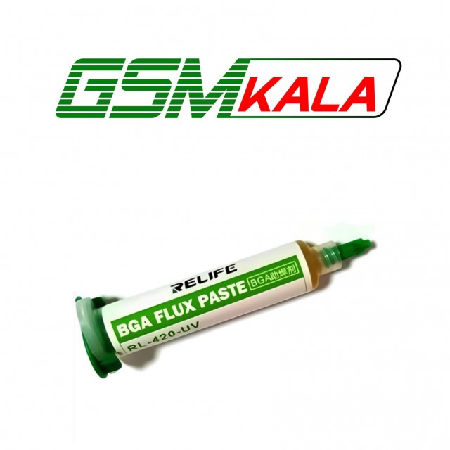 خمیر فلکس سرنگی Relife RL-420-UV 10ml