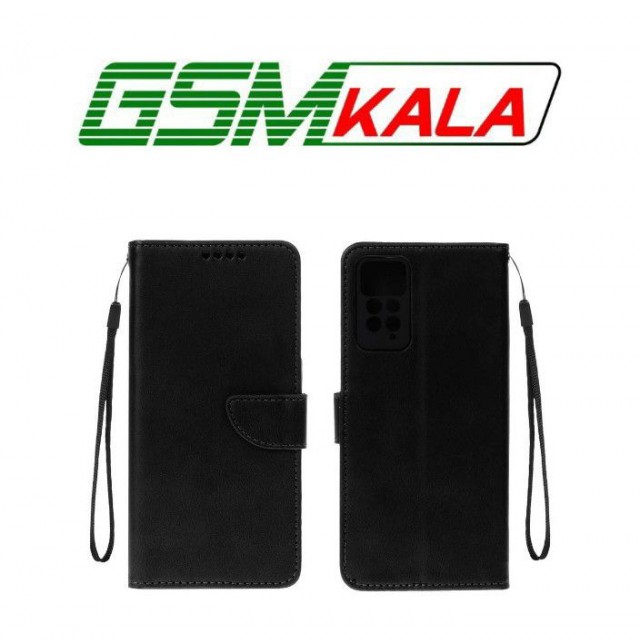کیف چرمی موبایل مگنتی محافظ لنزدار Xiaomi Redmi Note 12 Pro 4G - Redmi Note 11 Pro - مشکی