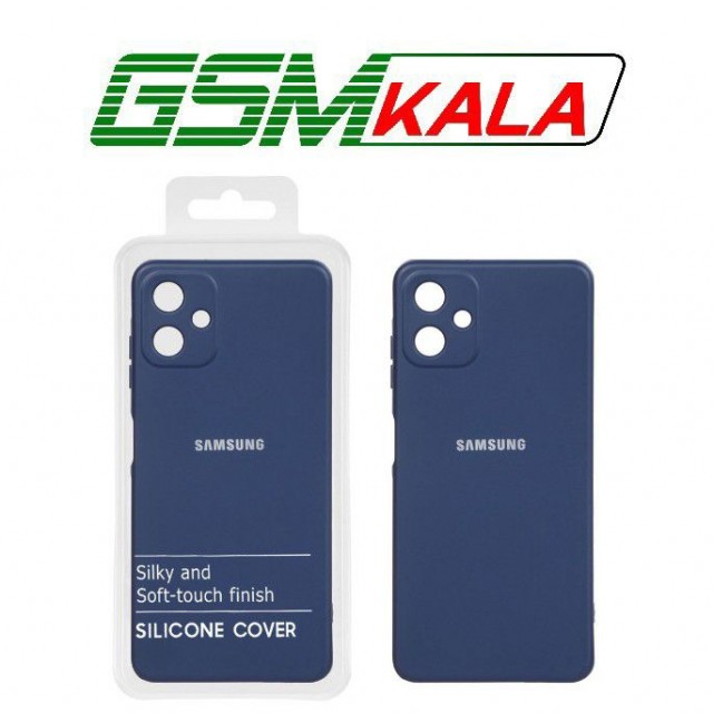 قاب نیو سیلیکون محافظ لنزدار Samsung Galaxy A06 - RFF - سرمه ای