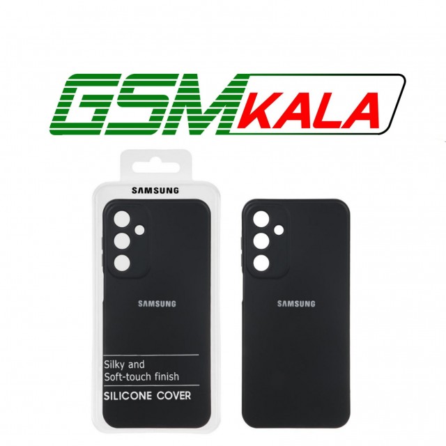 قاب نیو سیلیکون محافظ لنزدار Samsung Galaxy A16 - RFF - مشکی