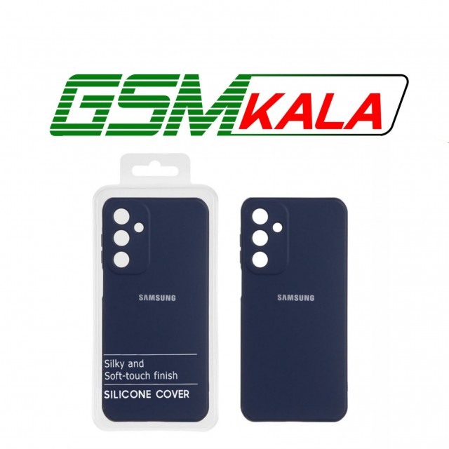 قاب نیو سیلیکون محافظ لنزدار Samsung Galaxy A16 - RFF - سرمه ای