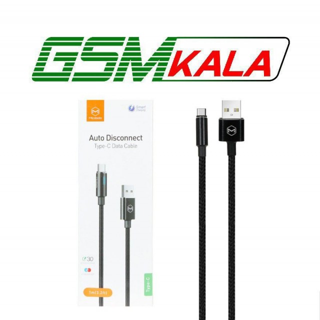 کابل شارژ فست Mcdodo Type-C مدل CA-6170 - مشکی