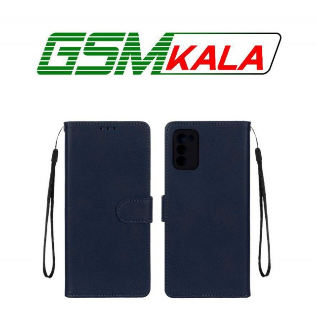 کیف موبایل مگنتی درجه یک MNC مدل Samsung Galaxy A03s - A02s - سرمه ای تیره