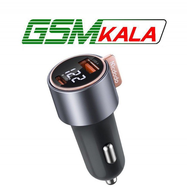 شارژر فندکی فست شارژ Mcdodo CC-369 QC3.0 PD3.0 3A 45W