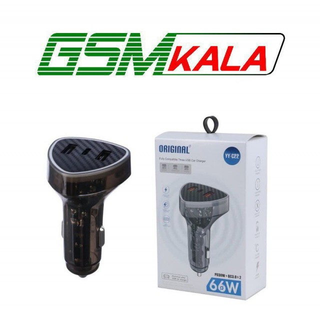 شارژر فندکی 30 وات Original YY-C22