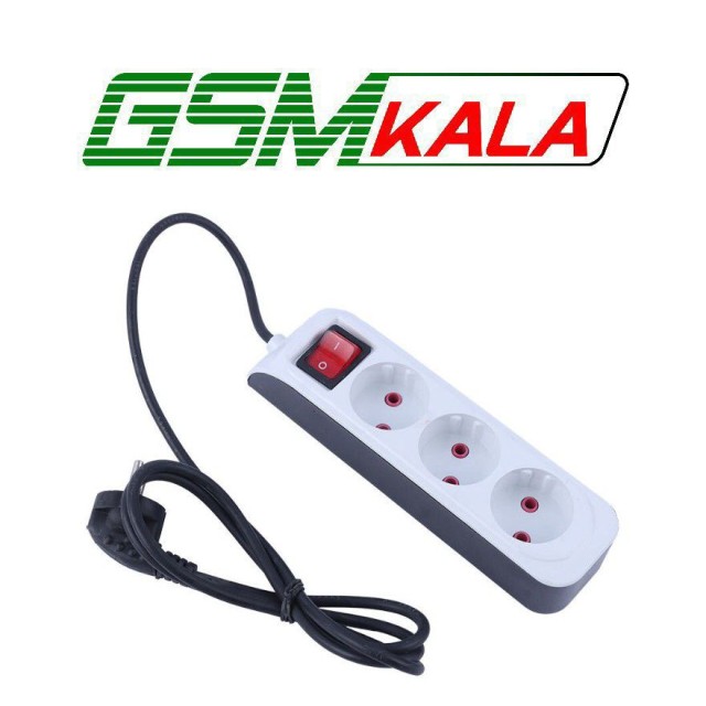 چند راهی 3 خانه تهران الکتریک با کابل 1.5 متری کد 2