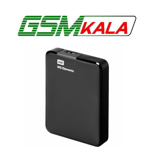 هارد اکسترنال وسترن دیجیتال Western Digital Elements Copy 500GB + هدیه کیف هارد