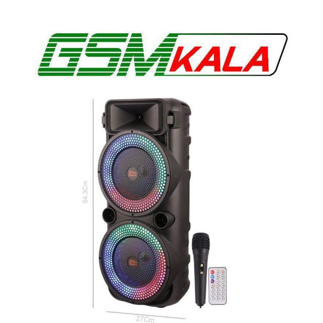 اسپیکر چمدانی بلوتوثی سینگ ای ZQS8276 + میکروفون و ریموت کنترل