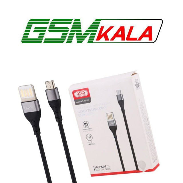 کابل میکرو یو اس بی فست شارژ 2.4 آمپر ایکس او XO-NB188 طول 1 متر