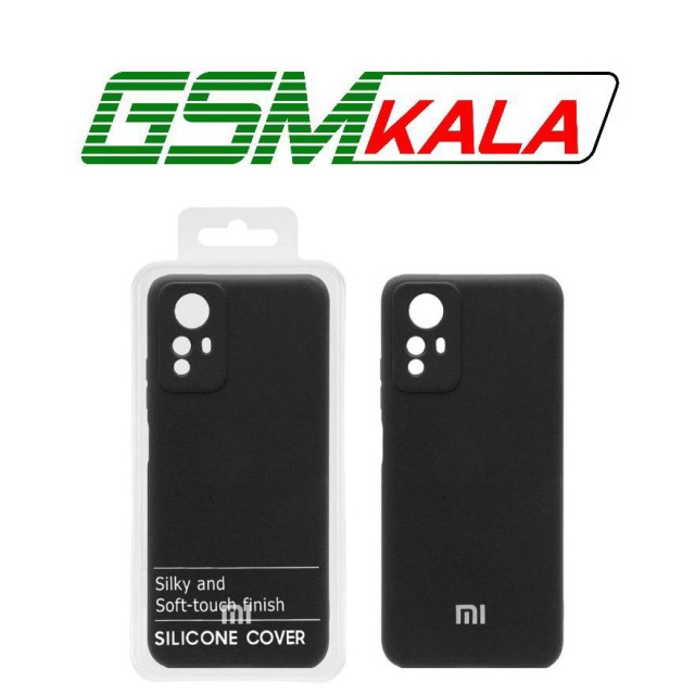 قاب نیو سیلیکون محافظ لنزدار Xiaomi Redmi Note 12S -RFF - مشکی (پک دار)