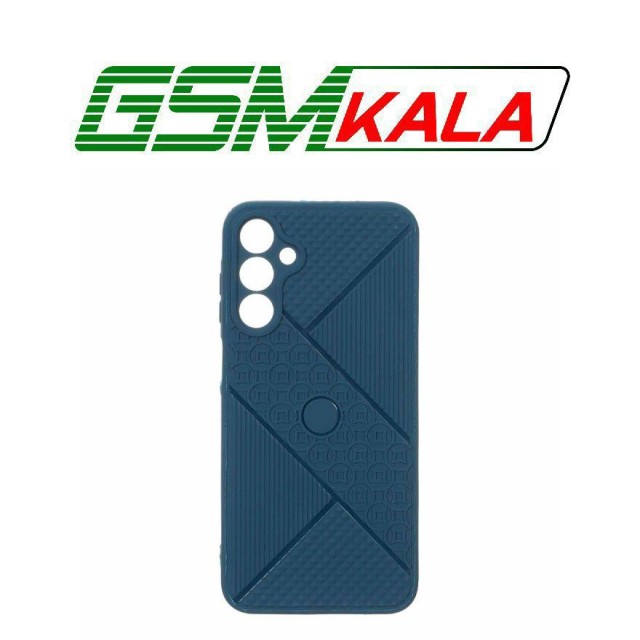 قاب طرح سیلیکون کولاژ Samsung Galaxy A15 - آبی