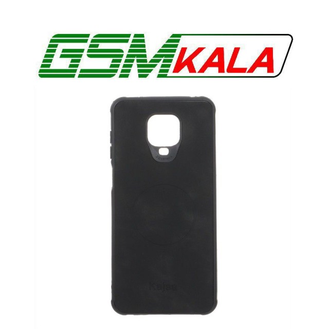 قاب جیر Kajsa طرح مگ سیف MNC مدل Xiaomi Redmi Note 9S / Redmi Note 9 Pro / Redmi Note 9 Pro Max - مشکی