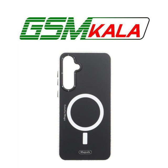 قاب Colorful Magic طرح مگ سیف Samsung Galaxy A35 / A55 - مشکی
