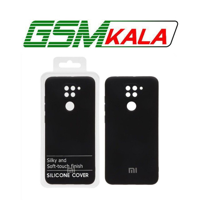 قاب نیو سیلیکون محافظ لنزدار Xiaomi Redmi note 9 -RFF - مشکی کد7 (پک دار)