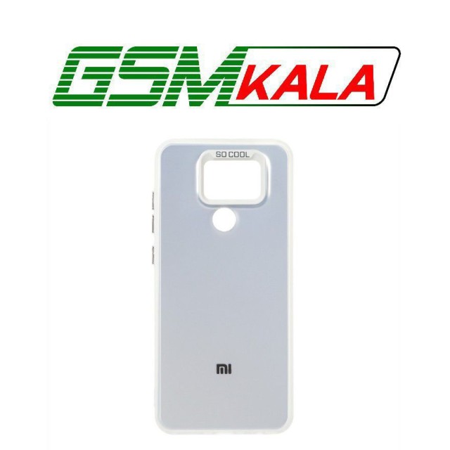 قاب So Cool لوگودار Xiaomi Redmi Note 9 / Redmi 10X 5G / Redmi 10X Pro 5G - نقره ای