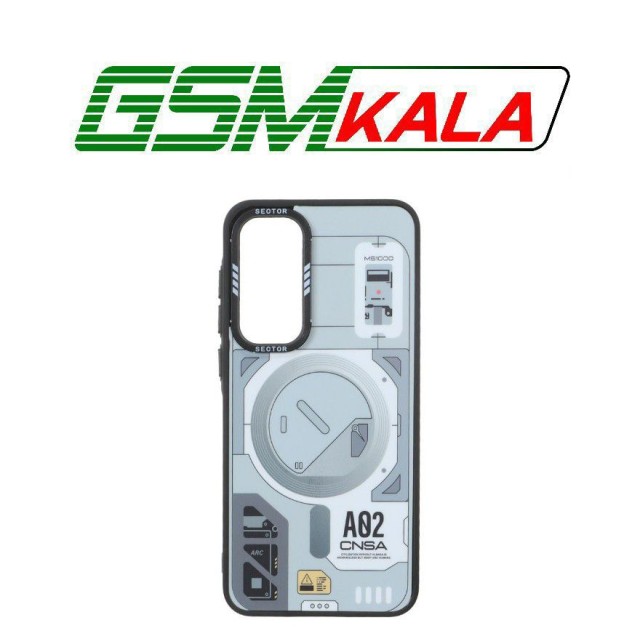 قاب Sector طرح مگ سیف Samsung Galaxy A35 / A55 - کد 100