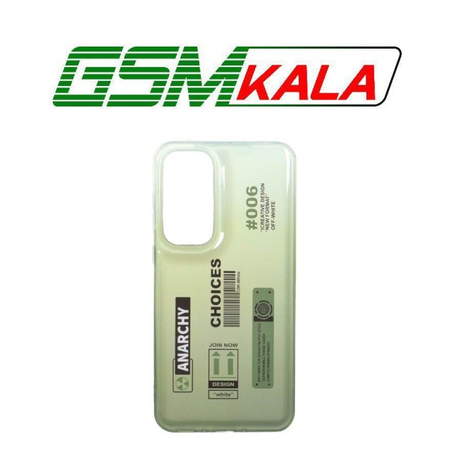 قاب مات پشت سخت دور ژله ای Samsung Galaxy A35 / A55 - طرح 98