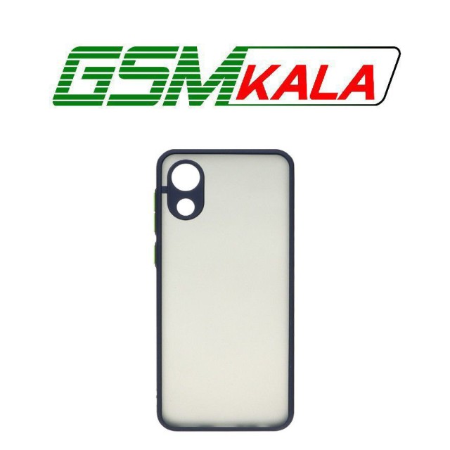 قاب پشت مات محافظ لنزدار Samsung A03 Core - سرمه ای