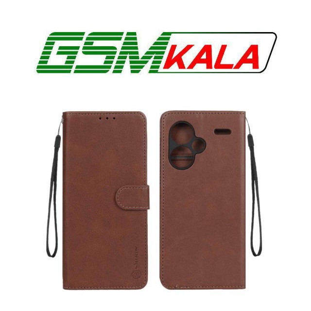 کیف موبایل مگنتی Nillkin مدل Xiaomi Redmi Note 13 Pro Plus - قهوه ای