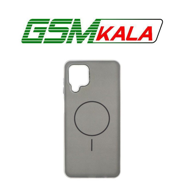 قاب مات Funnyrich طرح مگ سیف دور مات Samsung Galaxy A12 / M12 / F12 - مشکی