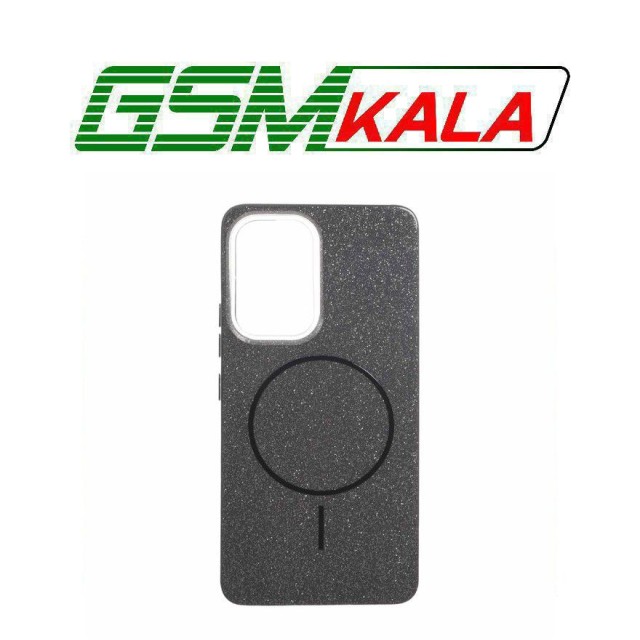 قاب اکلیلی پشت سخت طرح مگ سیف Samsung Galaxy A53 - مشکی - MPS