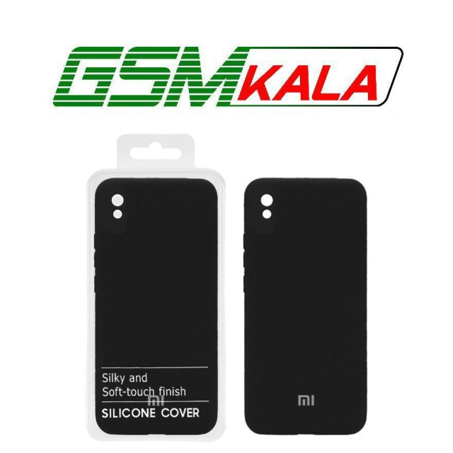 قاب نیو سیلیکون محافظ لنزدار Xiaomi Redmi 9A - RFF - مشکی کد 6 (پک دار)