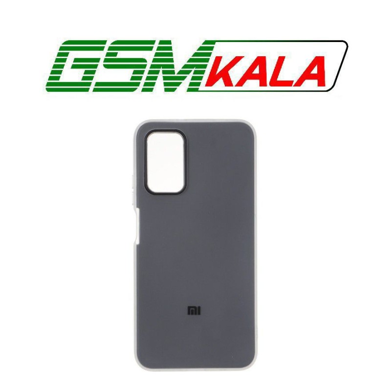 قاب دو لایه مات لوگودار Xiaomi Poco M3 / Redmi 9T 4G - مشکی