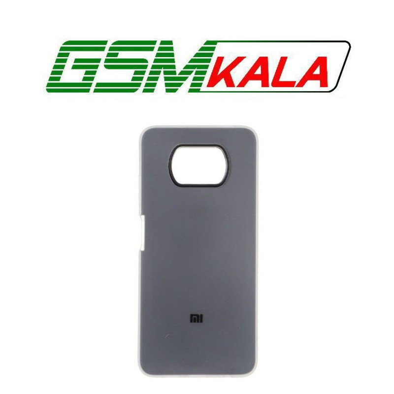 قاب دو لایه مات لوگودار Xiaomi Poco X3 / Poco X3 Pro / Poco X3 NFC - مشکی