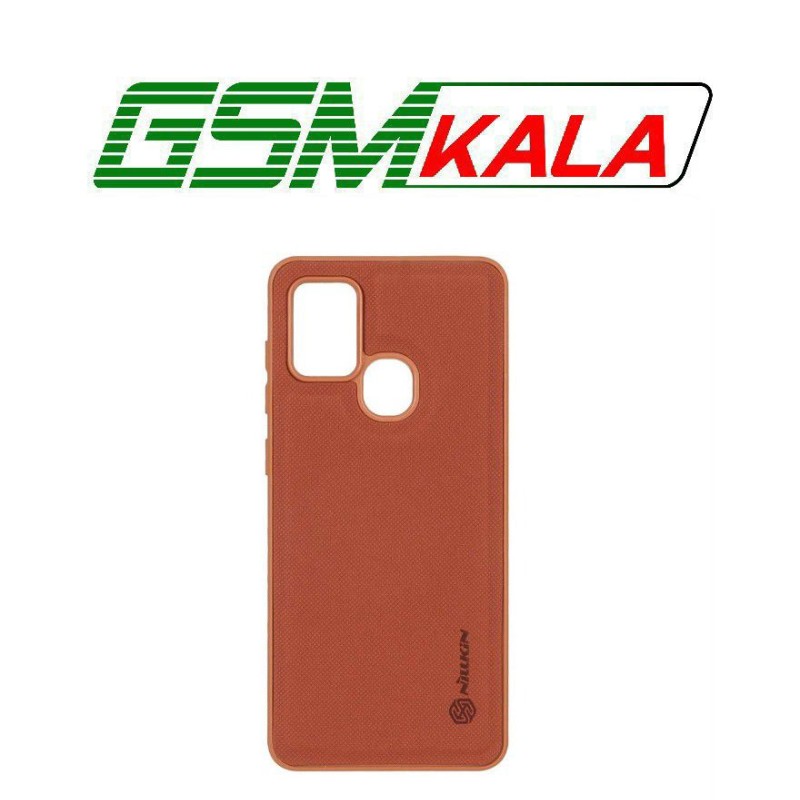 قاب Nillkin سوزنی Samsung Galaxy A21s - قهوه ای