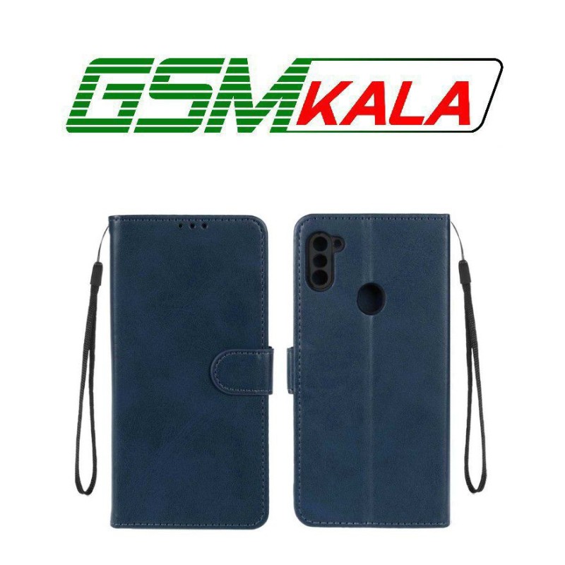 کیف موبایل مگنتی Samsung A11 / M11 - سرمه ای