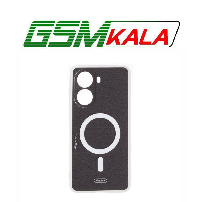 قاب Colorful Magic طرح مگ سیف محافظ لنزدار Xiaomi Poco X7 Pro - مشکی