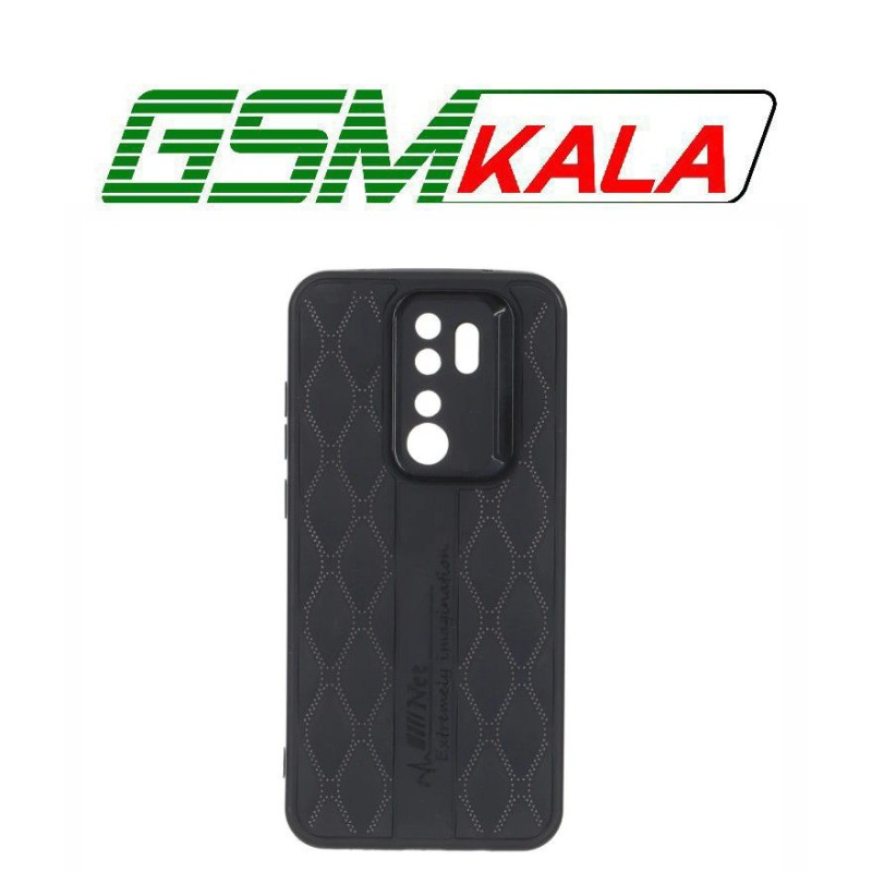 قاب پافر لوزی Imagination دور لنز براق Xiaomi Redmi Note 8 Pro - مشکی