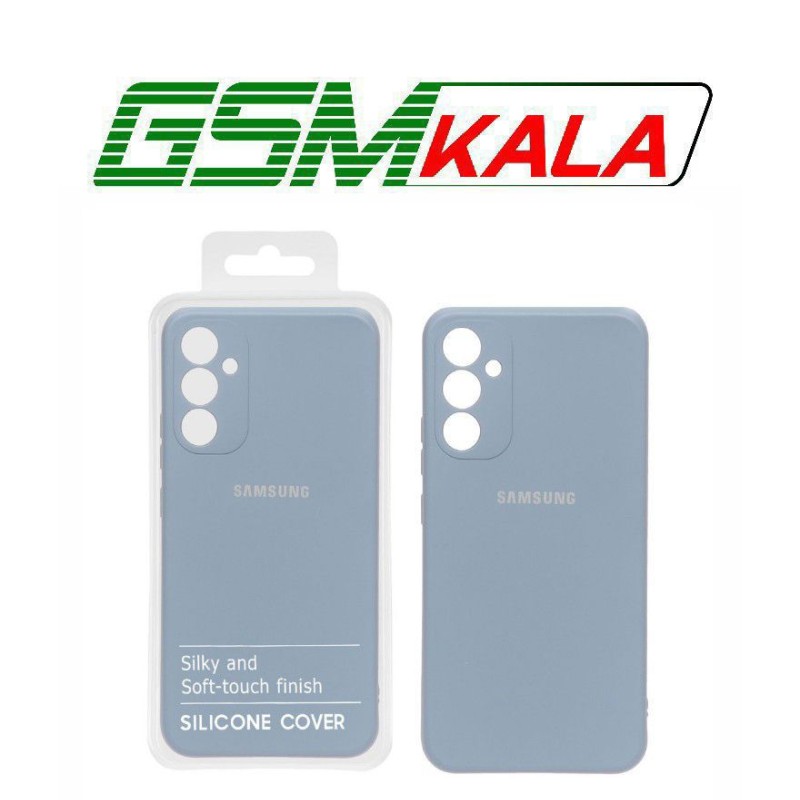 قاب نیو سیلیکون محافظ لنزدار Samsung A34 -RFF - آبی فیلی کد 9 (پک دار)