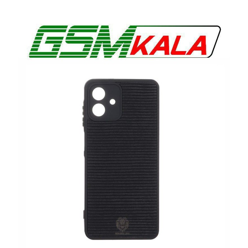 قاب Golden Lion شیاردار Samsung Galaxy A07 - مشکی کد1
