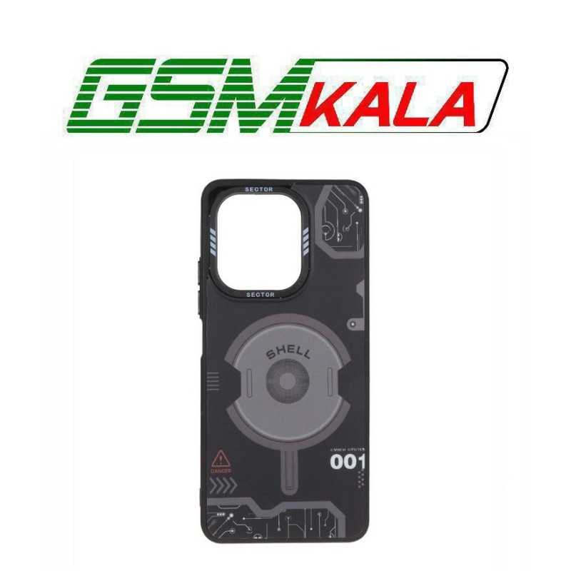 قاب Sector طرح مگ سیف Xiaomi Redmi Note 13 4G - کد 42