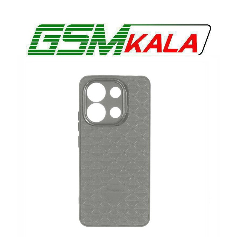 قاب الماسی برجسته Xiaomi Redmi Note 13 4G - خاکستری