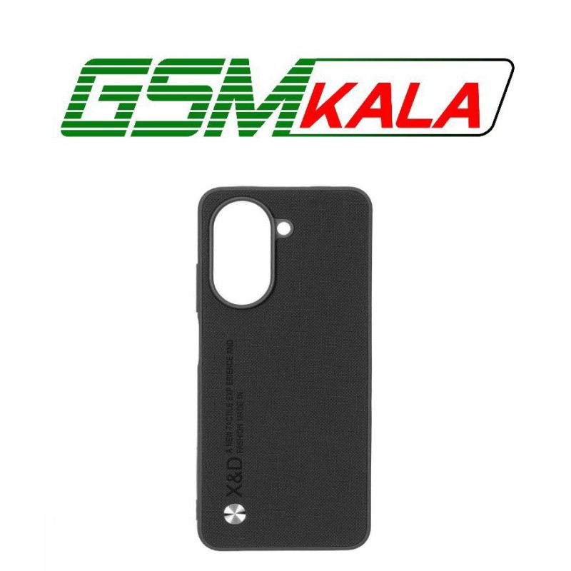 قاب X&D سوزنی دکمه فلزی Xiaomi Redmi A5 / Poco C71 - مشکی
