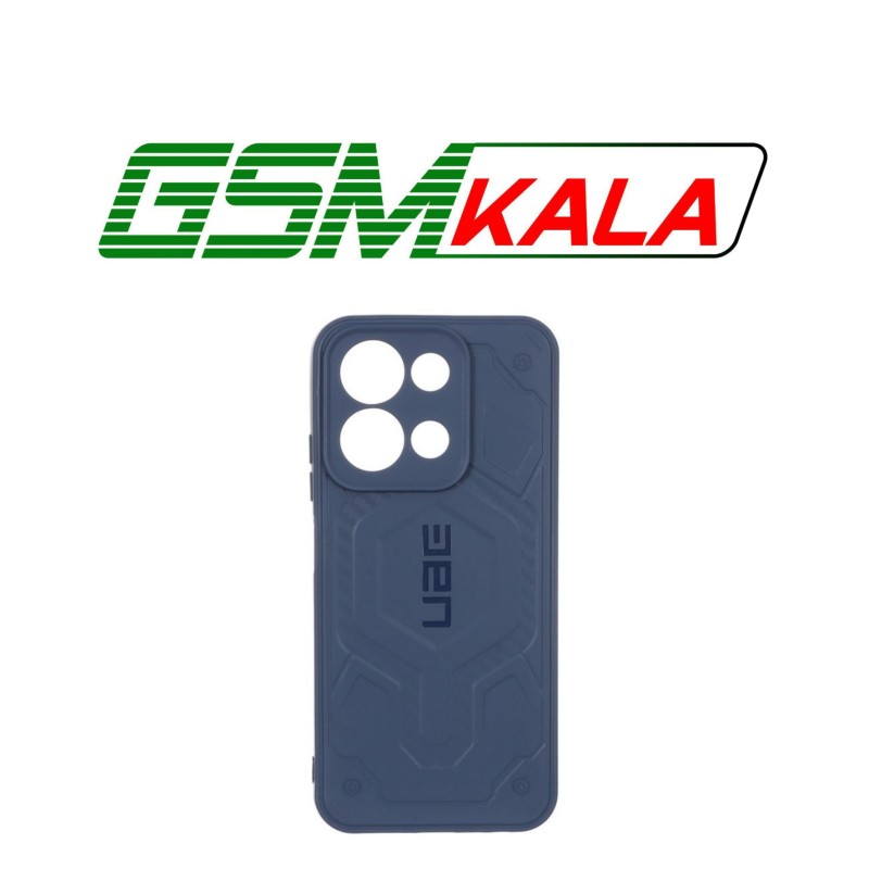 قاب UAG طرح سیلیکون Xiaomi Redmi 15C / Poco C85 - سرمه ای