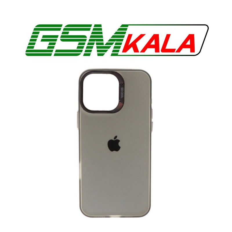 قاب So Cool لنز متال لوگودار Apple iPhone 16 Pro Max - مشکی