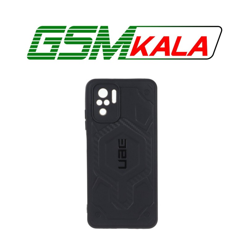 قاب UAG طرح سیلیکون Xiaomi Redmi Note 10 4G / Redmi Note 10S / Poco M5S - مشکی